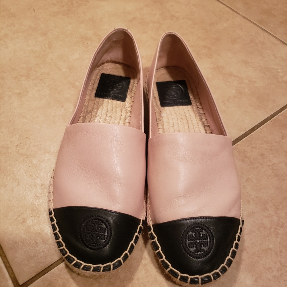 Tory Burch espadrilles Size 8 pink/blue